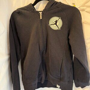 Nike Air Jordan 20th Anniversary Zip Hoodie Youth Large Black Jumpman